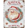 Vintage Merry Christmas Metal Tin Sign  Rustic Wall Art Plaque for Home Cafe Garden Bar Club Man Cave  Perfect Holiday Decor
