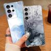 Чехол с мраморным узором для Samsung Galaxy S26 S25 S24 S23 Ultra S22 S26 Plus S21 S24 S25 FE, прозрачный, противоударный, мягкий, из ТПУ