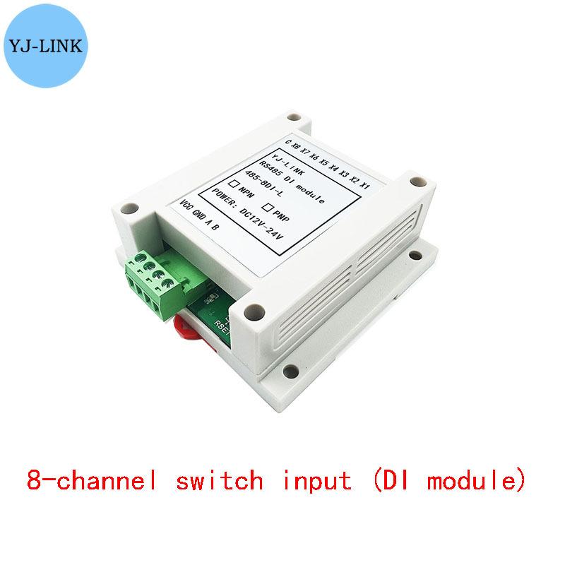 Switching Input Controls Relay Output Through RS485 Bus DI Module Linkage/Control DO Module IO Remote Expansion