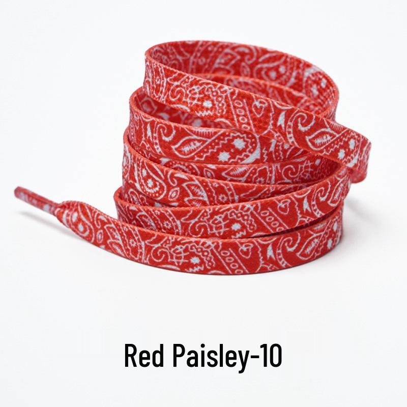 Cashew Flower Shoelaces for Air Force 1, Canvas Shoes, and Dunk Sneakers – Unisex