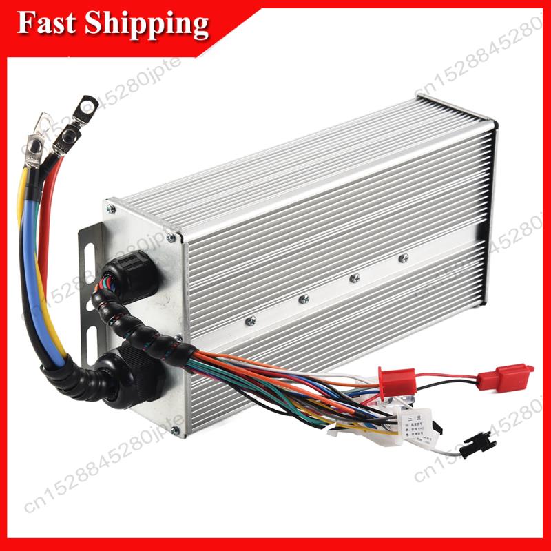 -ABUB 48V-72V 5000W Контроллер FOC для трехколесного велосипеда, Аккумуляторный автомобиль, Интеллектуальный контроллер бесщеточного двигателя, Электромобиль