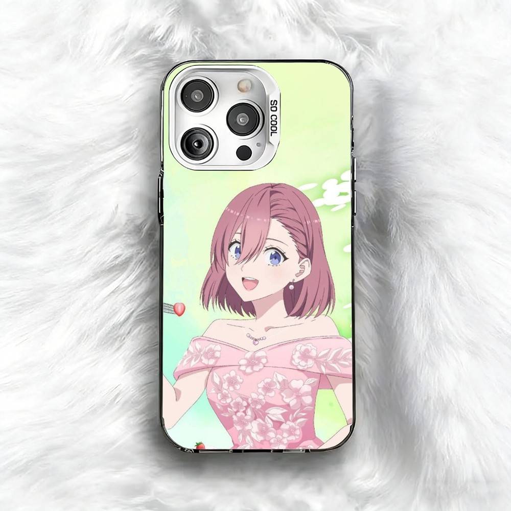 2.5 Dimensional seduction Amano Ririsa  Phone Case For iPhone 16 17 15 14 12 13 Pro Max Black Color Shockproof Cover