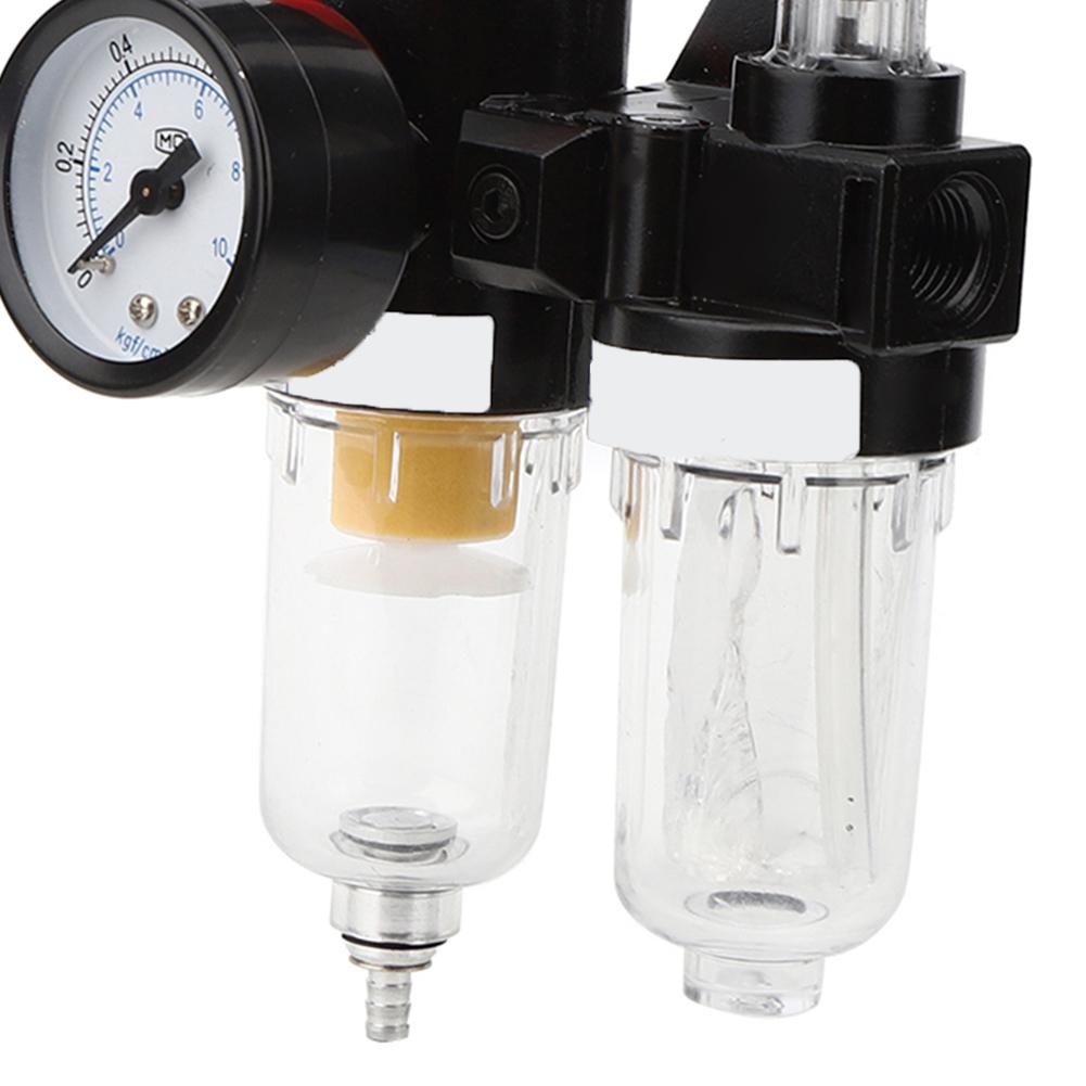 Treatment, Compressed Filter Regulator, AFC2000 Oil-water Separator Filter, 1Celsius4 Inch NPT Pressure Regulator, Gas Liquid, A essories