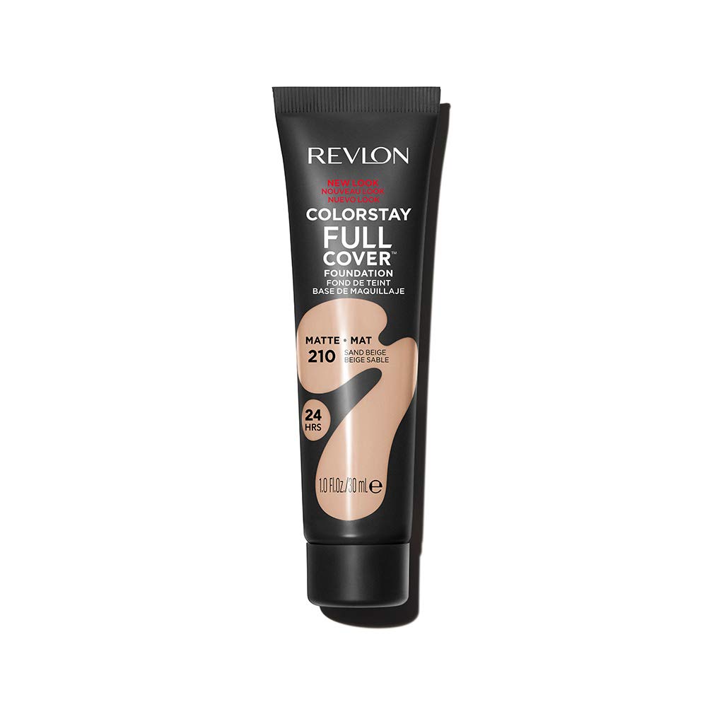 Revlon Color Stay Full Cover Foundation N 210 Sand Beige Healthy Skin Tone 30mL (Color Image SFP10)