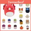 И милая плюшевая игрушка Squishmallow с изображением Stump The Skeleton Squad Bouncer**