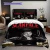 Scarface Power Corruption Threepiece Set 1 Duvet Cover 2 Pillowcase Without Core Duvet Cover And Pillowcase Soft And Comfortable Bedding Set