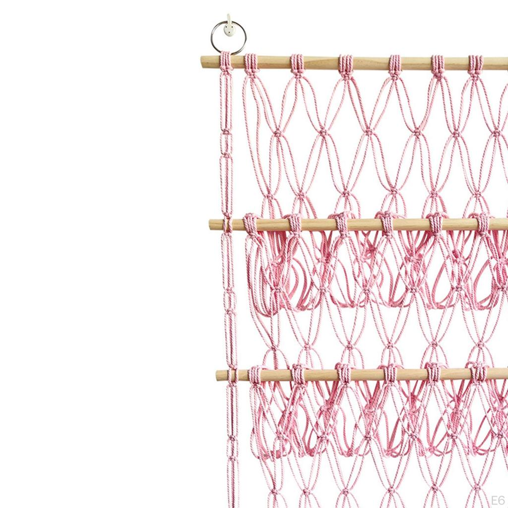 Сетка для чучел животных, богемный декор, ручная работа, настенное крепление, хранение, игрушка