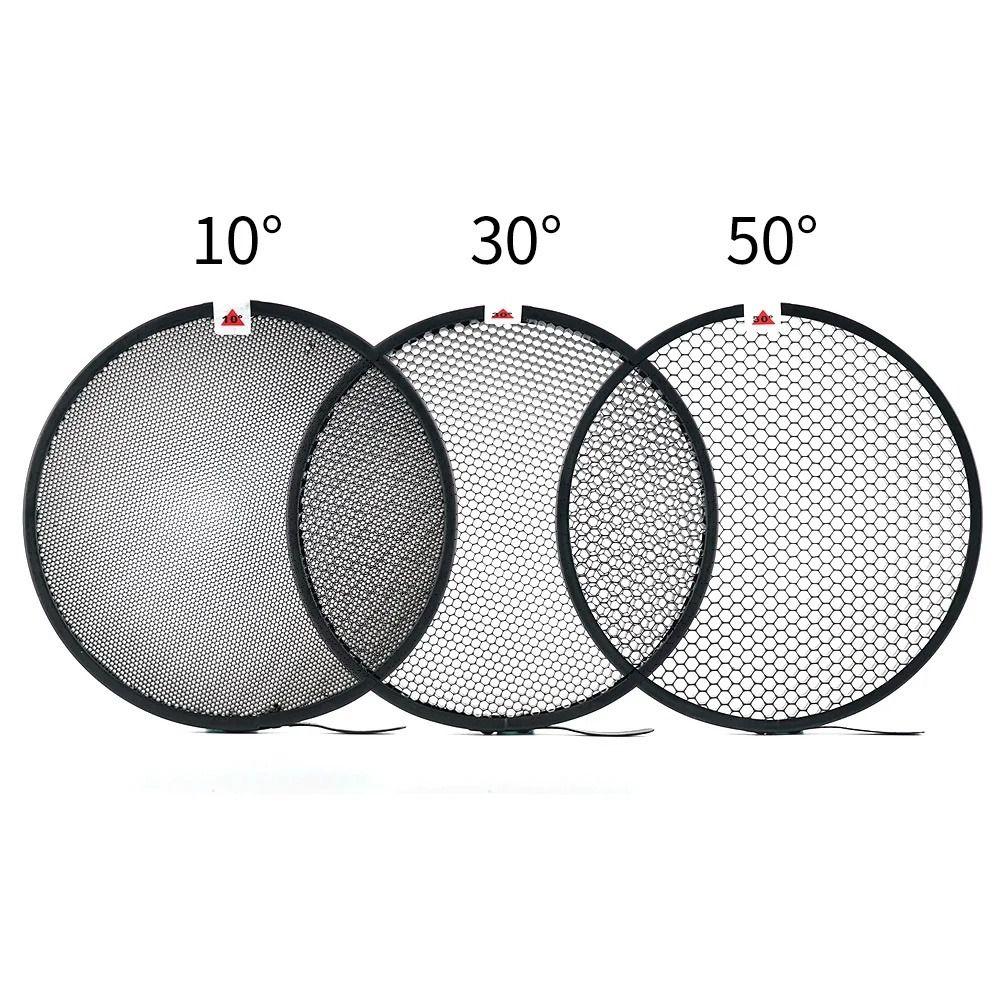 10/20/30/40/50/60 Degree Honeycomb Grid Lamp Shade Reflector Grid  Photography Studio