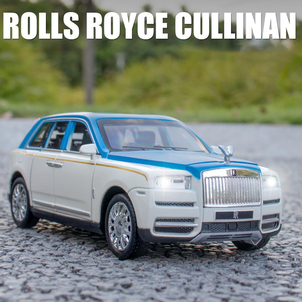 1:32 Scale Diecast Cullinan Model Cars, Zinc Alloy Pull Back Vehicles Diecast Car Model with Light & Sound for Kids Boy Girl Gift