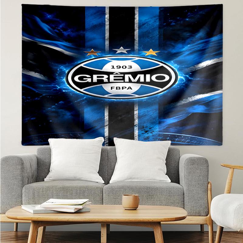 Fc 1903 Emblem Printed Printed Tapestry, for Bedroom,Livingroom, dormitory, Large Wall Decor, Fabric Decor Fan Birthday Gifts