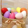 1 комплект пасхальных яиц, произвольный цвет - гладкая поверхность, реалистичные многоразовые 100 шт., цветостойкие DIY, создающие атмосферу, пасхальные яйца, подвески, пасхальные принадлежности