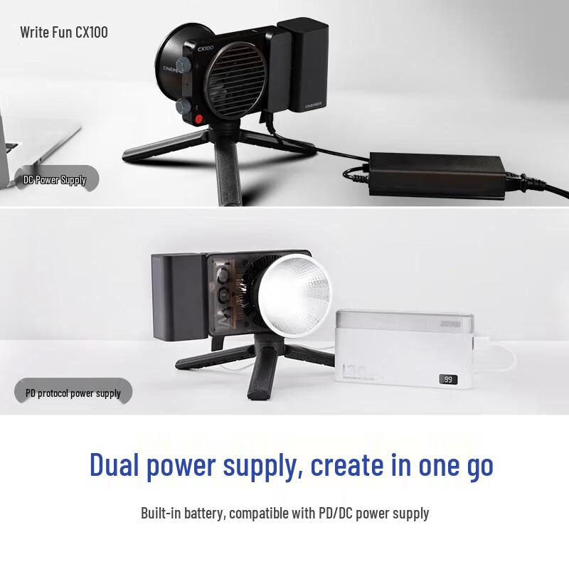 Zhiyun CX100 100 Вт RGB COB LED Карманный видеосвет