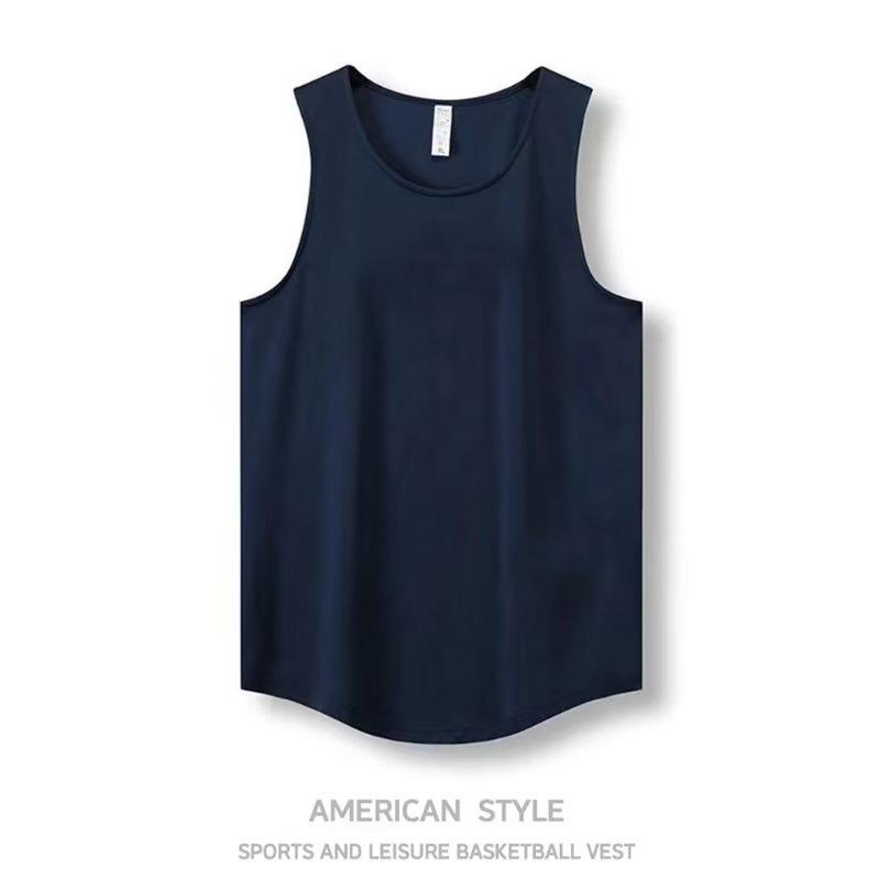 Мужская быстросохнущая спортивная майка без рукавов для бега и тренировок