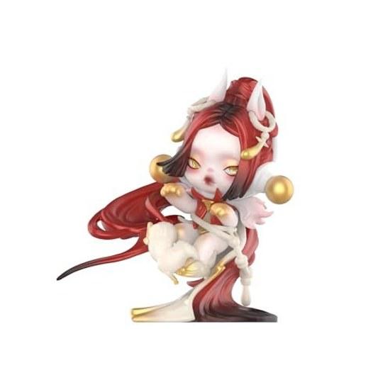 Официальный магазин POP MART Фигурка Небесный Конь Игрушка Пластиковая Модель Подарок Акция Поддержки Оригинальный Продукт Дом Кухня