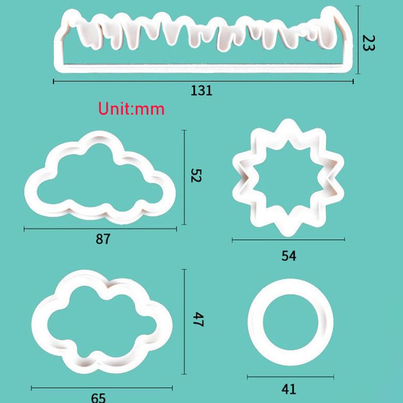 Форма для выпечки, милая форма для торта, пирожного, солнца, десерта, цветка, многоузорчатая, для детей, подарков, своими руками, домашняя кухня, сладкая любовь, вечеринка, облако, уникальный