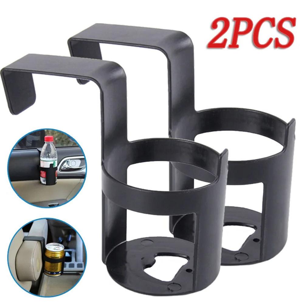 Автомобильный подстаканник Подвесной держатель для напитков на дверь/окно автомобиля Портативная подставка для бутылки с водой Стойка для хранения в автомобиле Автомобильные аксессуары для интерьера