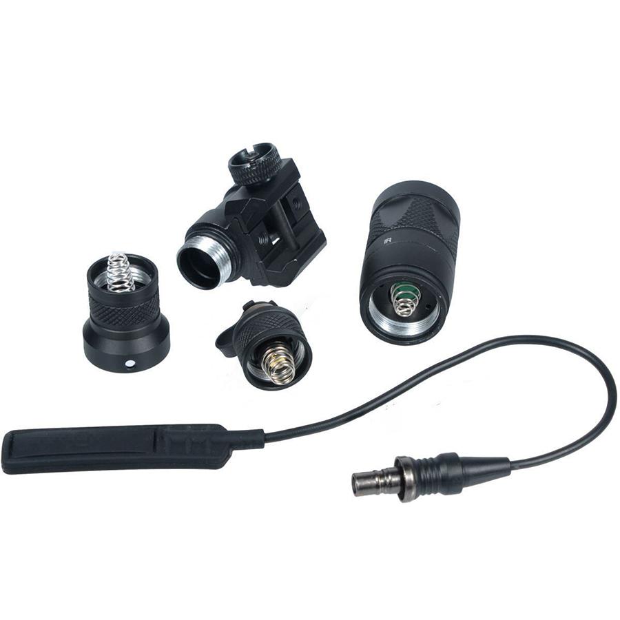 Black Flash Light 140 Lumens Mini LED Without Battery