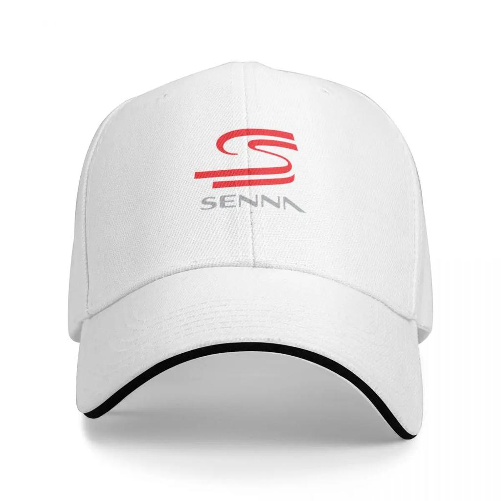 Ayrton Senna Logo Baseball Cap Christmas Hat Icon Golf Wear Men Women's