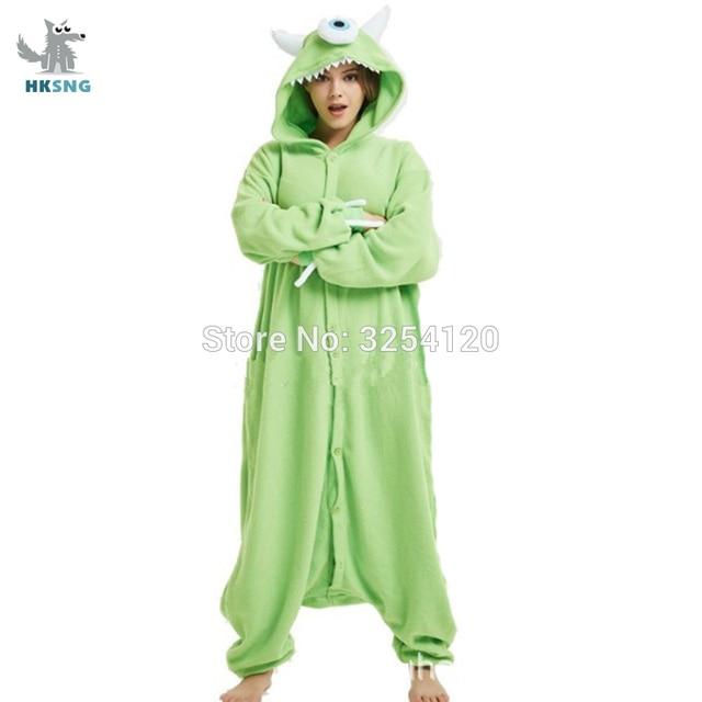 Зимние комбинезоны для взрослых с изображением Майка и утки, пижамы с изображением акулы, кошки, лисы, обезьяны, костюмы с героями мультфильмов, комбинезоны, рождественские комбинезоны с капюшоном