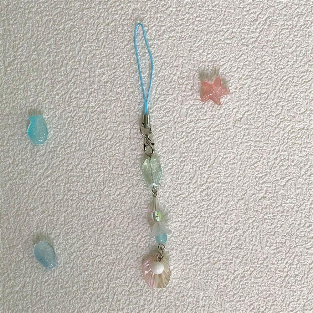 Золотая рыбка ремешок для телефона телефон подвеска бисерная цепочка для мобильного телефона Y2k шнурок для ключей