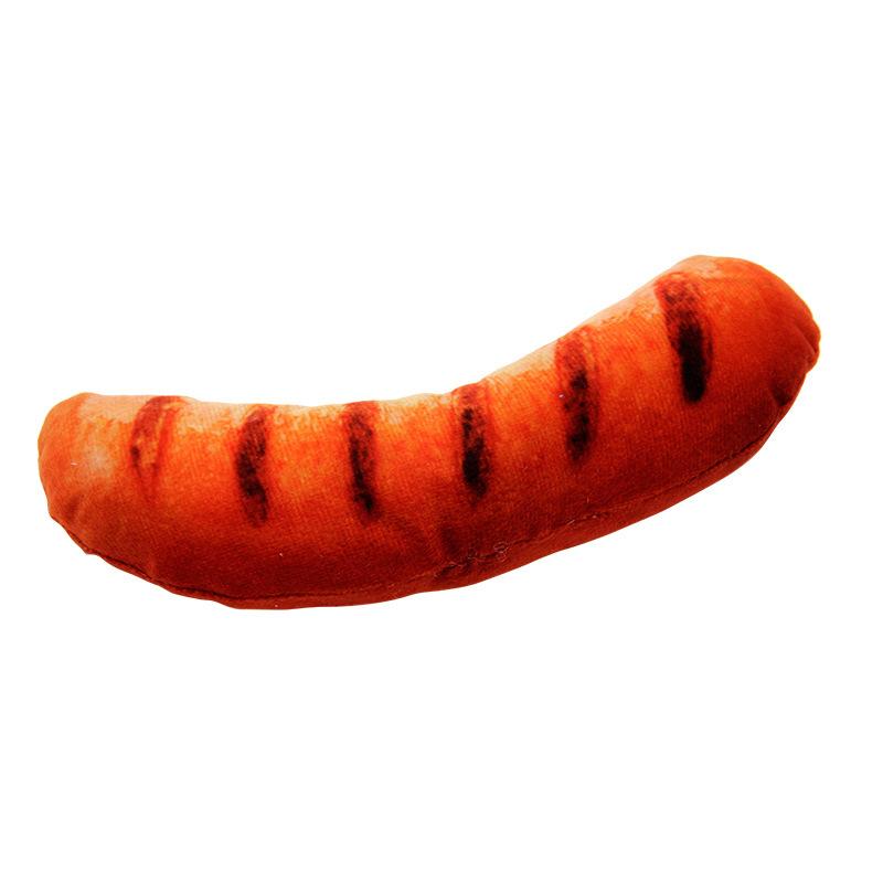 Pet Products Interactive Dog Toy Plush Vegetable Drumstick Simulation Food Squeaky Organic Toys for Dog Pet Dog Chew Toys