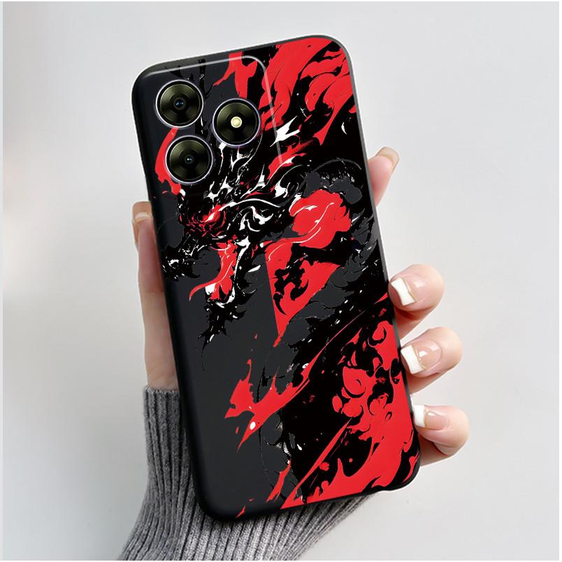 For Blackview Wave 8C 6.56" Wave 8 Black View Wave8C Wave8 Back TPU Soft Silicone Phone Case Luxury Cute Love Rabbit Funny Cover