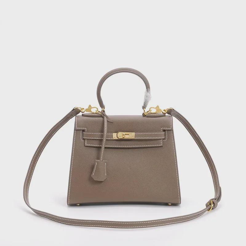 Женская мини-сумка через плечо из натуральной кожи с принтом пальм