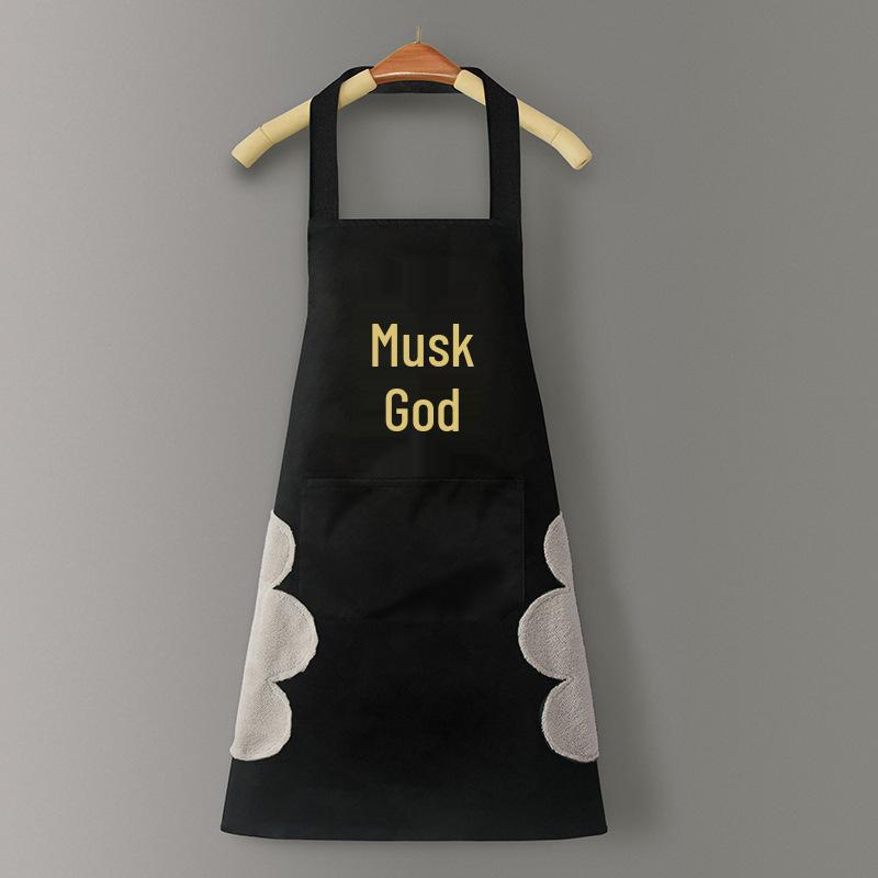 Водонепроницаемый и маслостойкий ПВХ фартук с логотипом и поясным ремнем для кухни и общественного питания