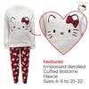 Hello Kitty Womens/Ladies Fleece Long Pyjama Set