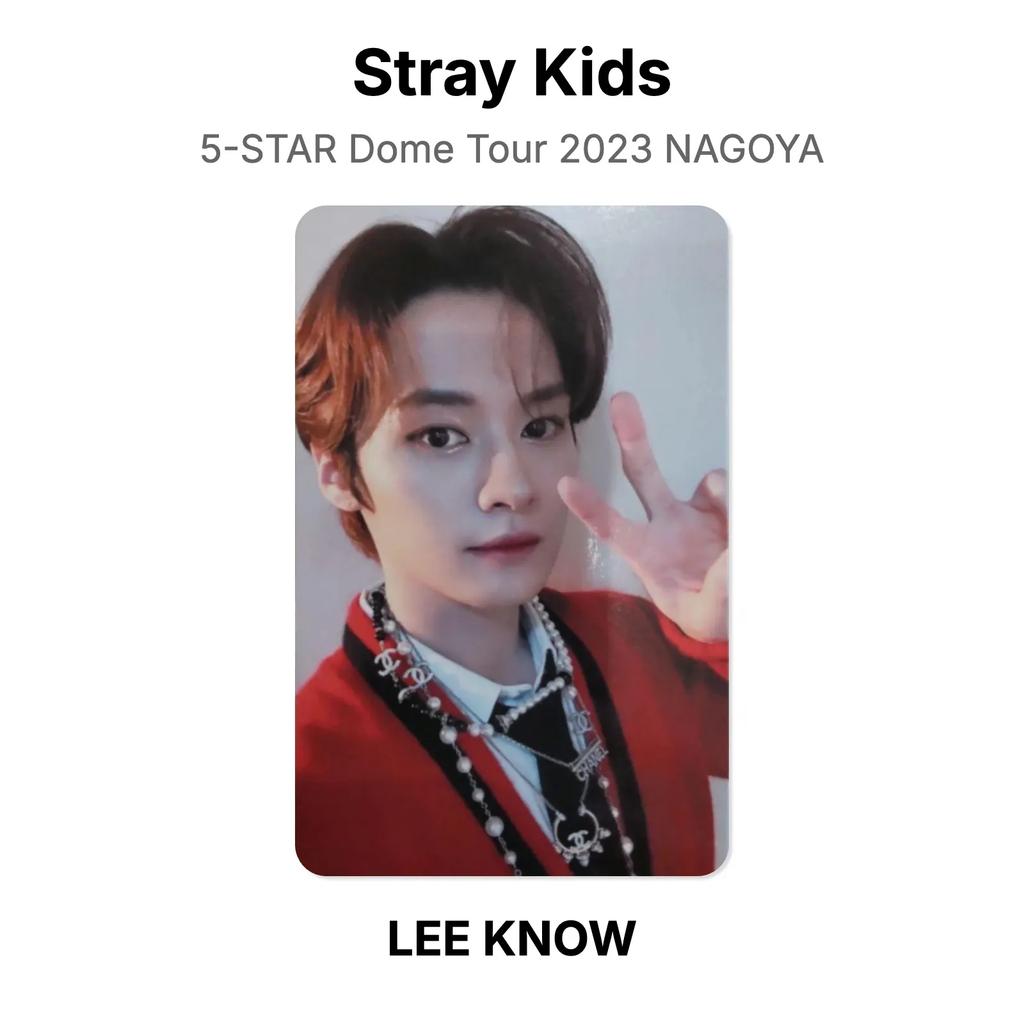 Stray Kids 5-STAR Dome Tour 2023 NAGOYA Официальная фотокарточка