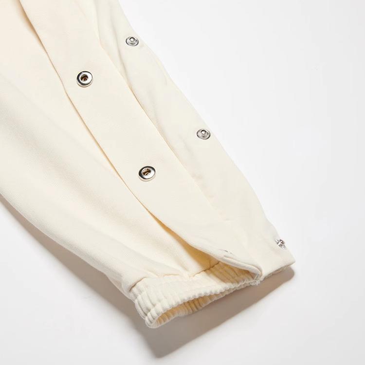 Puma Дышащие хлопковые повседневные трикотажные спортивные брюки на шнуровке женские плавки бежевого цвета 539757-97