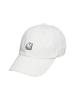 [Основная] Хлопковая бейсболка с логотипом белого медведя_Кремовый_OUA24C01W3