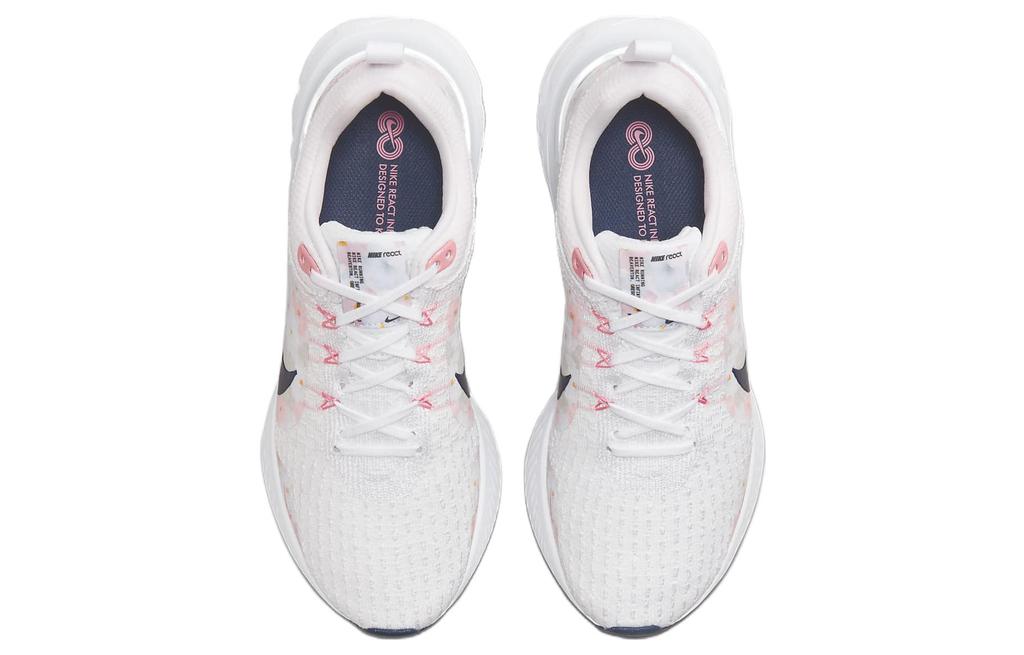 Nike Женские кроссовки Nike React Infinity Run Flyknit 3 Premium Цветочная акварель FD4151-100