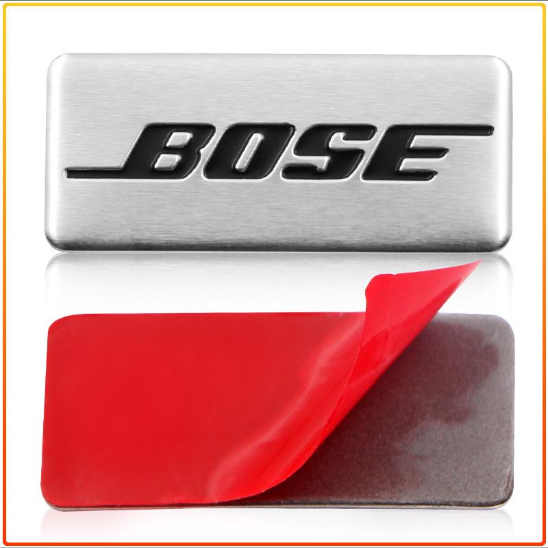 Универсальная сменная наклейка с логотипом BOSE Audio для старой поцарапанной решетки автомобильного динамика, детали декора стереосистемы
