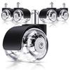 Office Rollers Wheel Swivel Rubber Chair Caster Office Chair Wheels Mute Wheel Furniture Caster