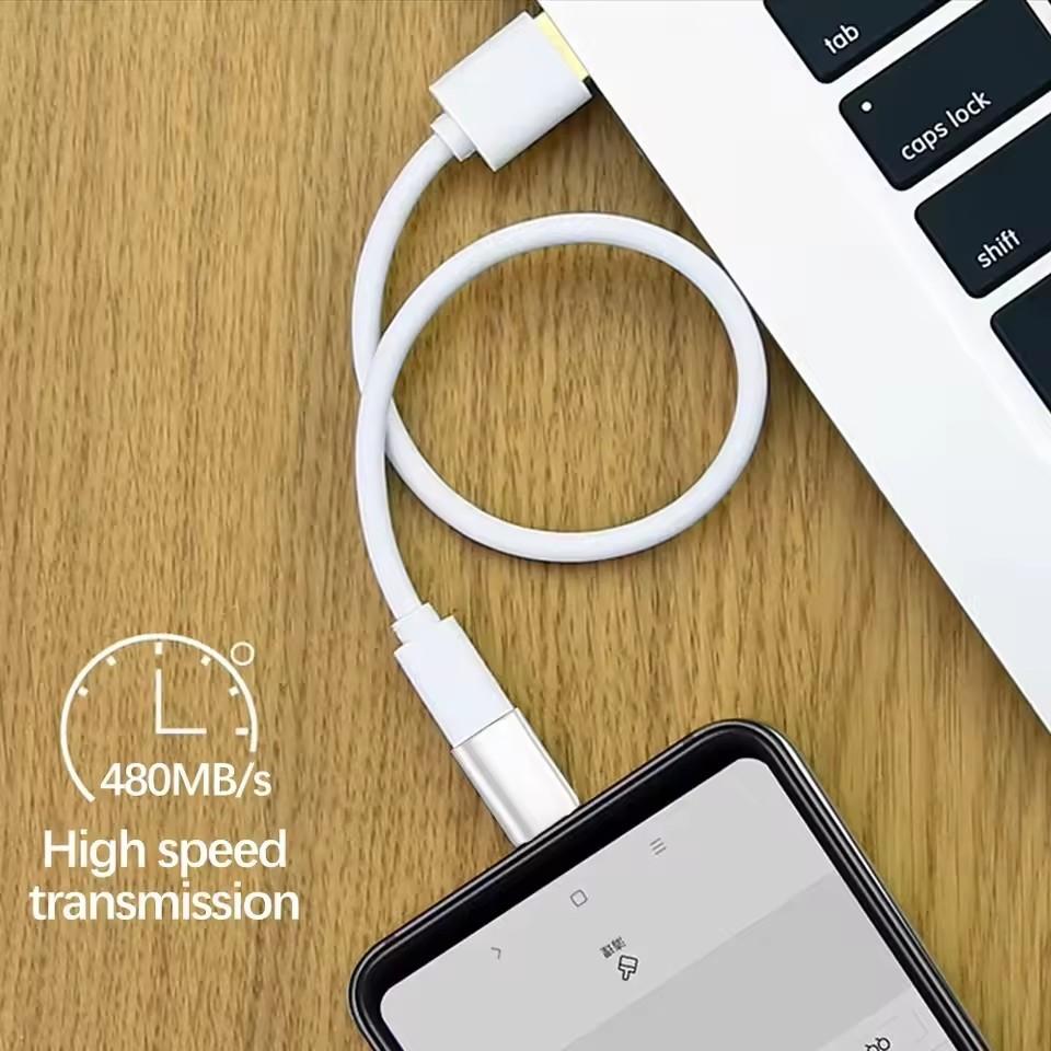 1-3 шт. Женский на Type C Мужской Адаптер для iPhone 17 16 15 Samsung USB C Зарядные Конвертеры IOS на Type C Конвертер
