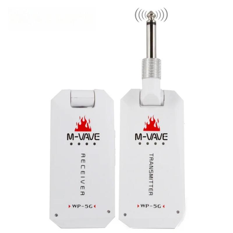 WP-5G Беспроводная гитарная система/5,8G/Перезаряжаемый аудиопередатчик-приемник/Кабель Type C /для аксессуара гитарного усилителя