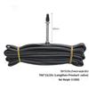 Curved French Valve Butyl Rubber Inner Tube for Folding Bicycle Wheels