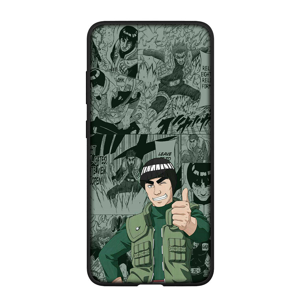 Чехол для телефона для iPhone 17 15 16 Plus Xiaomi Poco X7 X6 F8 F7 C85 C75 C71 Redmi Note 14 12 11 13 Pro Max A4 14C 13C Coque Рок Ли Наруто Аниме Чехол
