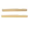 Musiclily Beef Bone Saddle Bone Saddle for Acoustic Guitar 72x3x9mm DJ-14 (2 Pieces)