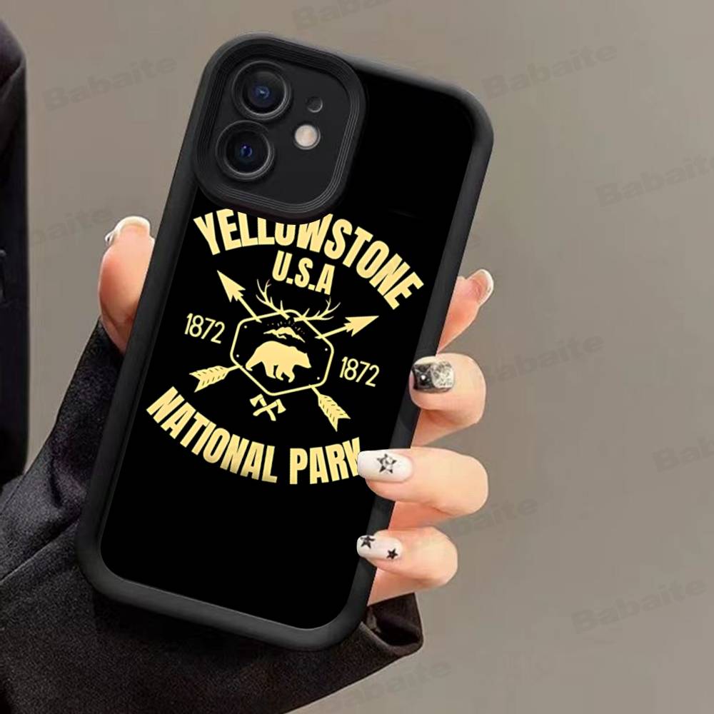 Чехол для телефона с логотипом ТВ Y-yellowstoneS Для IPhone 17 16 15 14 13 Pro Max Plus 12 11 Чехол