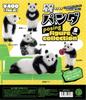 Seisei Seisei Panda Posing Figure Collection, All 5 Types [Full Complete] Cap*Cell Toy