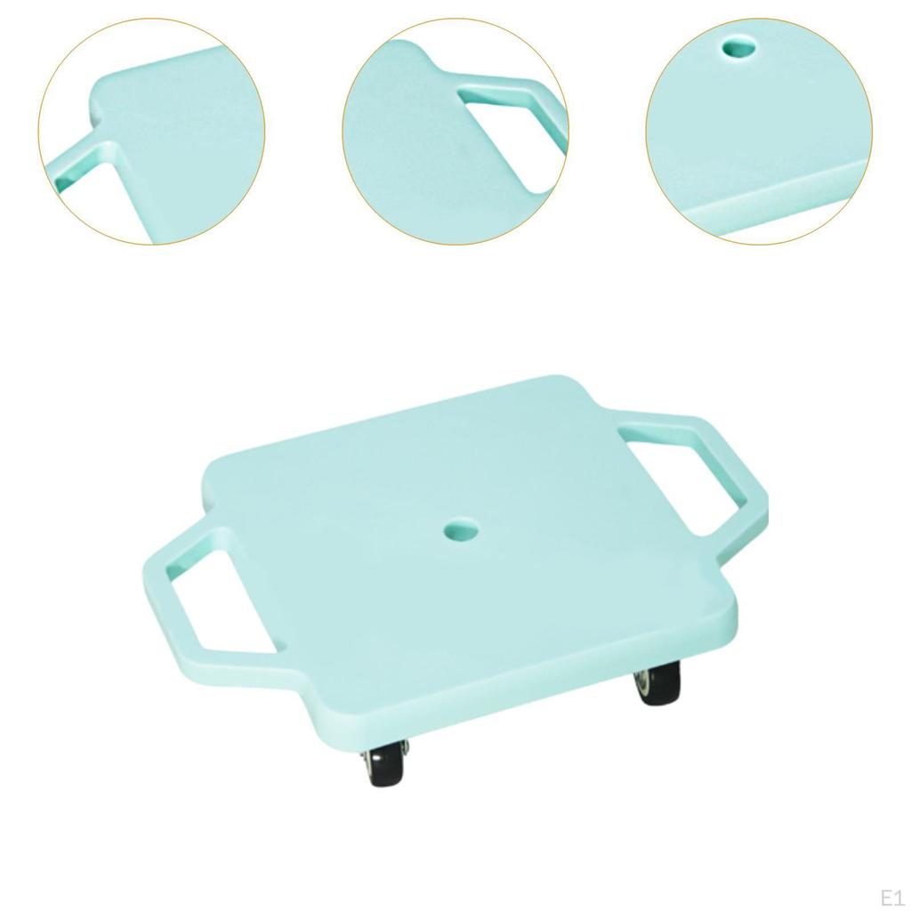 Напольная роликовая доска с ручками, ролики 11,2 дюйма, многоцелевой самокат для дома