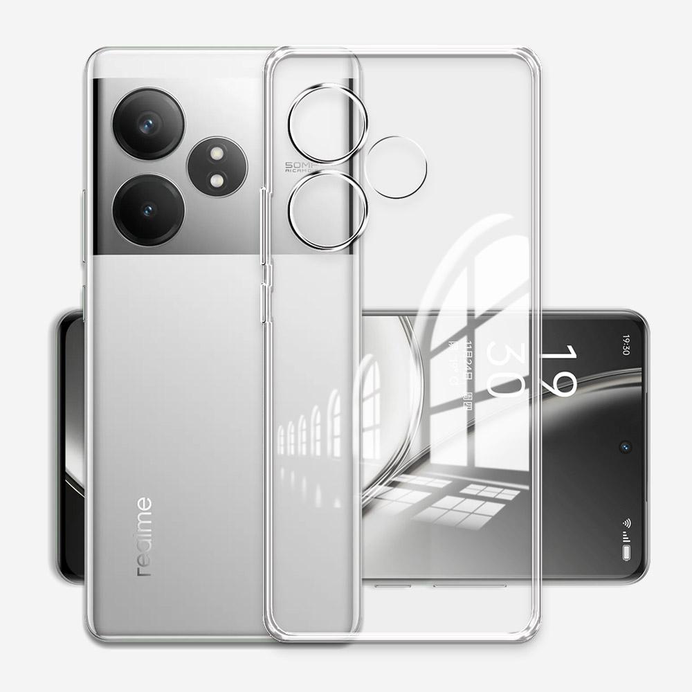 Чехол для Realme GT 6T, прозрачный силиконовый мягкий чехол для телефона Realme GT Neo6 SE, прозрачный противоударный чехол для Realme GT Neo6 /GT 6 Coque