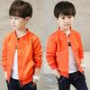 Boys' Zip-up Jacket Baseball Jacket for 3-12 Year Olds