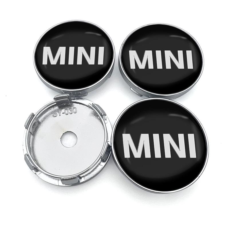 4pcs 56mm/60mm Car Wheel Center Hub Cap Rim Cover Emblem Stickers For MINI Cooper One S Clubman R50 R53 R56 R60 F55 F56 R57 R58