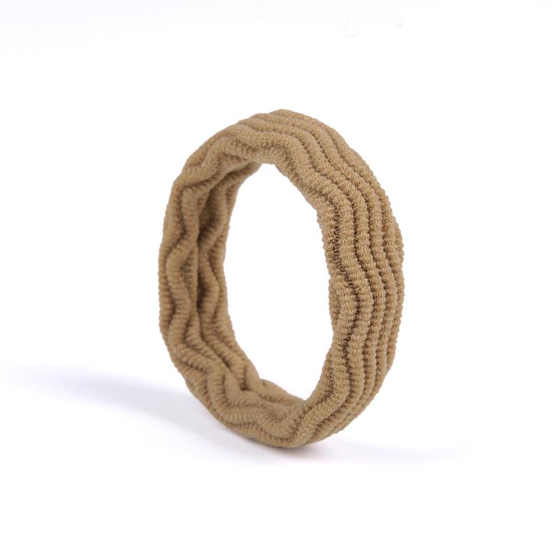 5шт девушка эластичные резиновые завязки для волос группа веревка хвост держатель устойчивость бесшовные