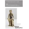 Korean-made Pensive Bodhisattva merchandise, miniature 9.5cm, meditating Buddha statue, prop