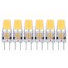 6PCS GY6.35 Bulb 5W AC DC12V COB Light Bulb Energy Saving Silicone Ceiling Lamp Bulb for Living Room
