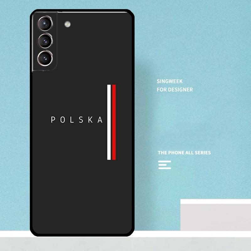 Poland Flag Case For Samsung Galaxy S24 Ultra S21 S22 S23 Plus Note 10 Note 20 S8 S9 S10 S20 FE Coque